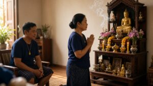 Buddha , Naga und Goldketten