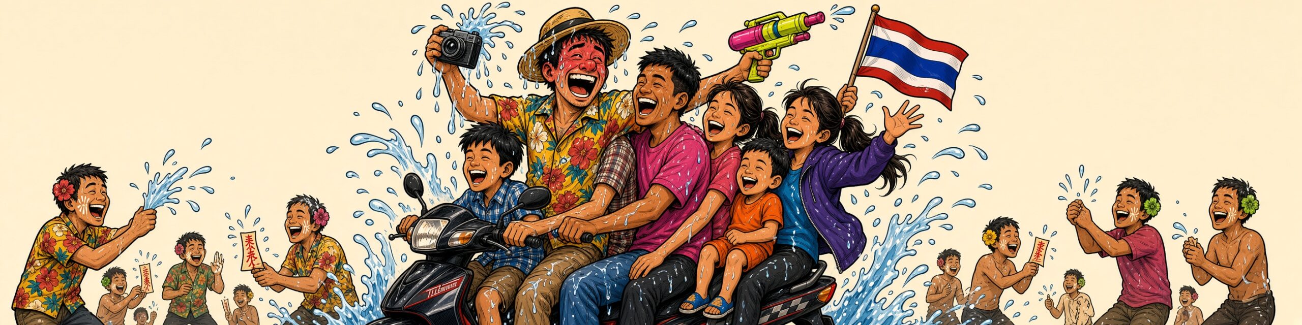 Songkran Szene - Der Thailand-Mindset-Guide
